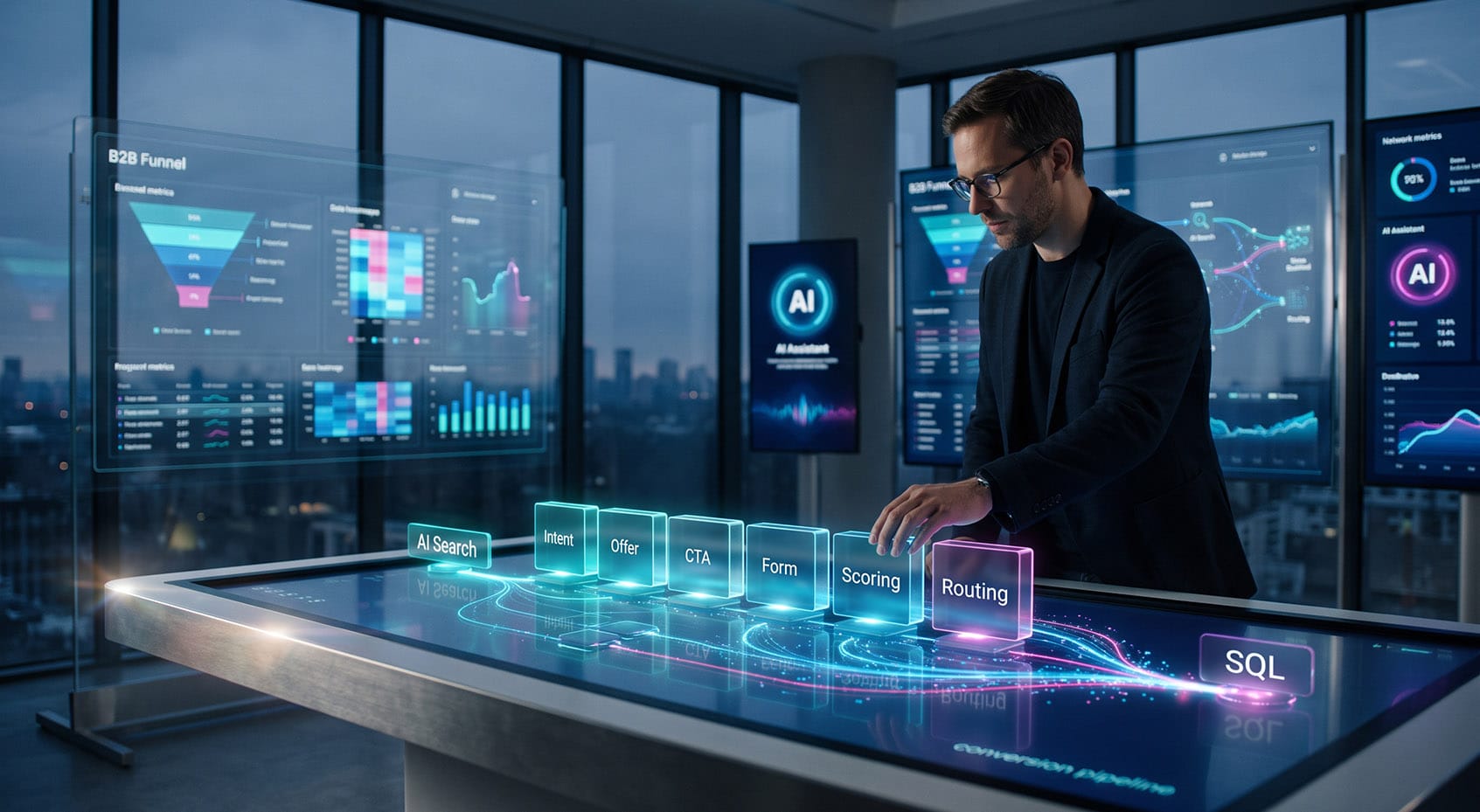 From Clicks to Clients: Optimizing B2B Conversion Architecture for AI-Driven Traffic
