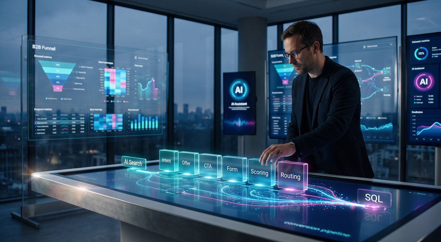 From Clicks to Clients: Optimizing B2B Conversion Architecture for AI-Driven Traffic